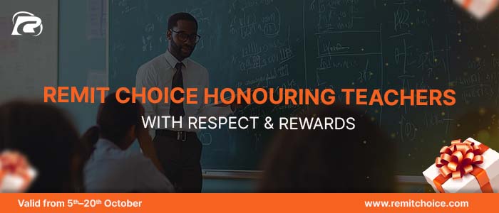 Honouring Teachers with More Than Words and win Exclusive Rewards from Remit Choice